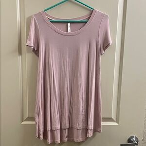 Final Touch Dusty Pink Short Sleeve Tee